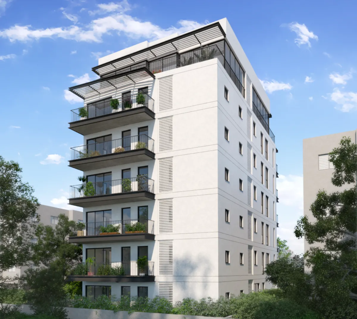 אוסישקין 100- הדמיות סופיות - עורף מתוקן מ 7.6.23